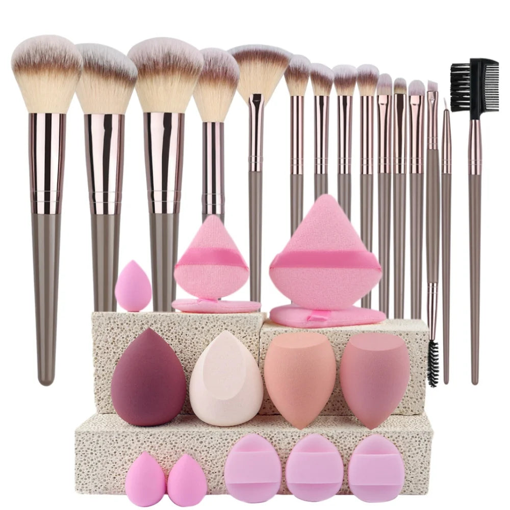 Set Brochas Maquillaje