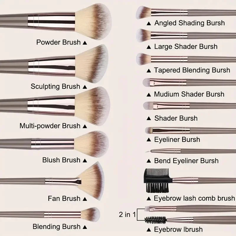 Set Brochas Maquillaje