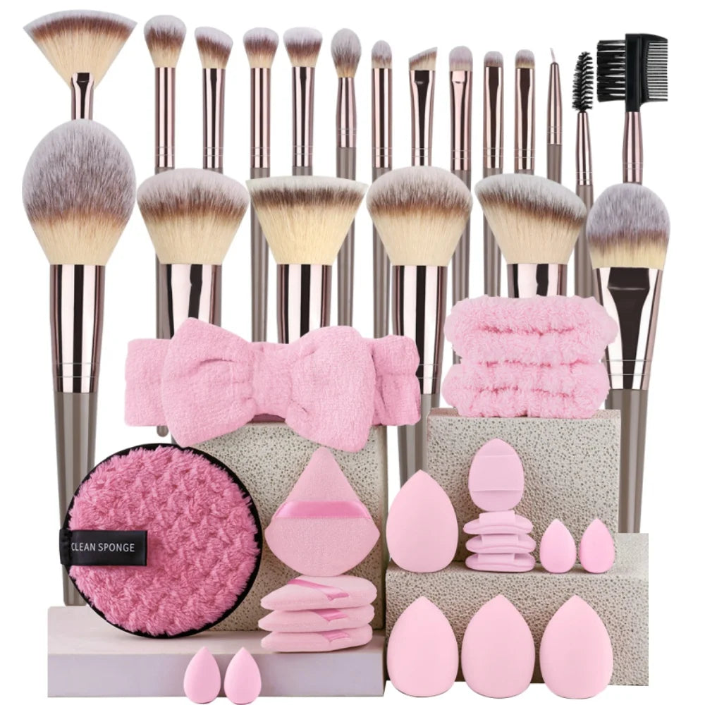 Set Brochas Maquillaje